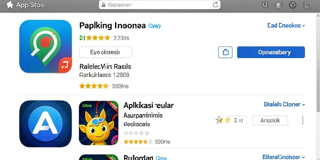 Tampilan upgrade karakter yang menarik.