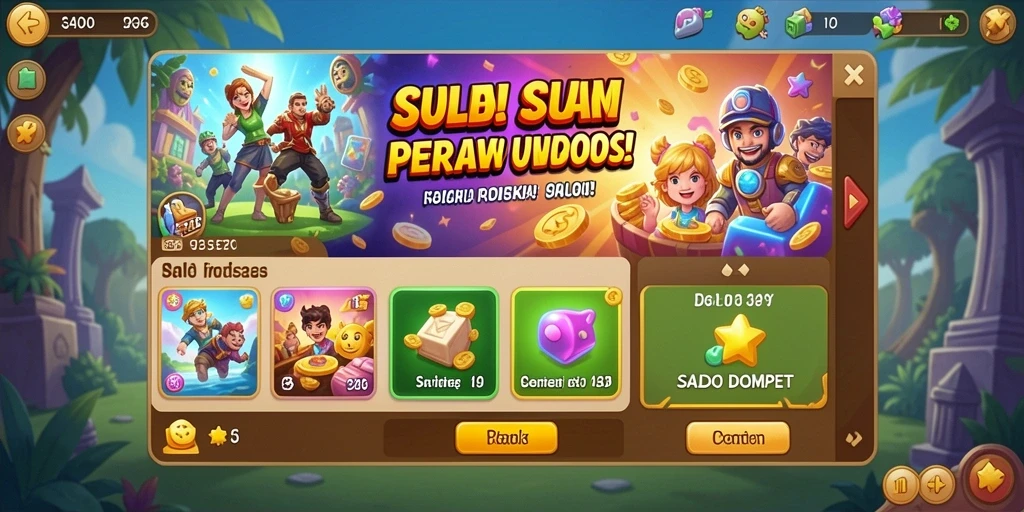 Level baru yang menantang untuk dijelajahi.