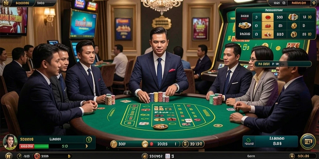 Tangkapan layar menunjukkan mode multiplayer yang seru.
