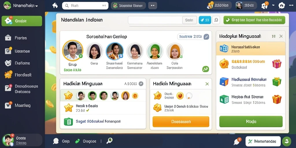 Screenshot fitur multiplayer yang memungkinkan bermain bersama teman.