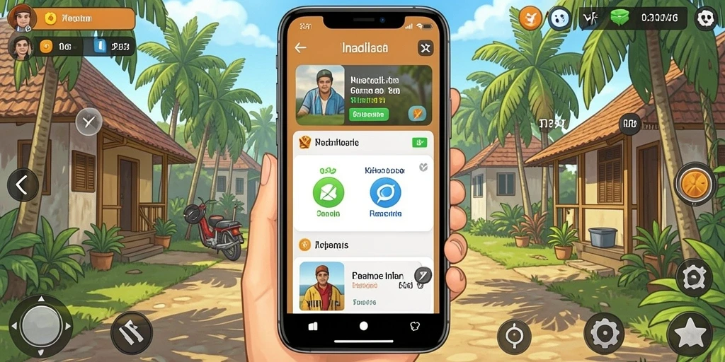 Sistem reward yang memotivasi pemain untuk terus bermain.